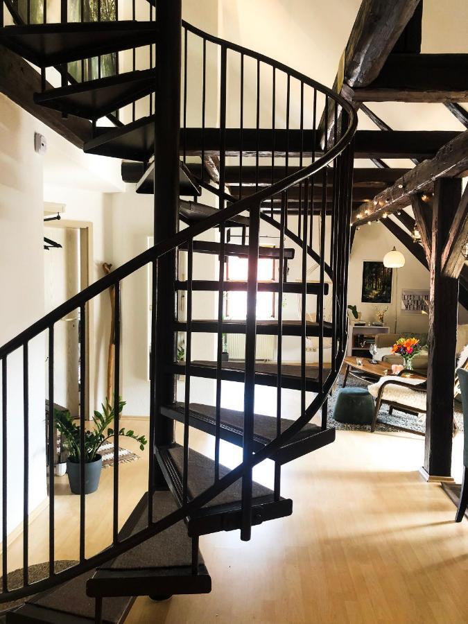 Maisonette Am Markt - Schlossblick - Wlan+Netflix Wernigerode Luaran gambar