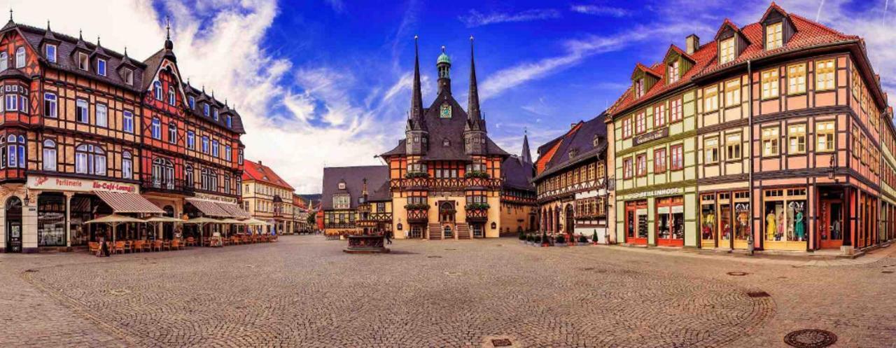 Maisonette Am Markt - Schlossblick - Wlan+Netflix Wernigerode Luaran gambar